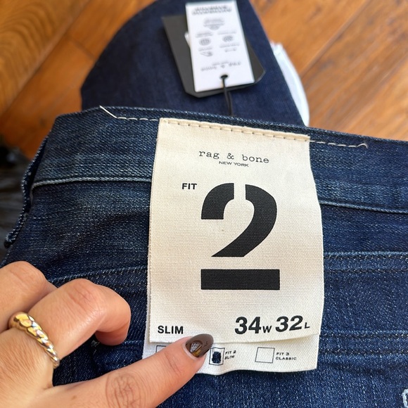 Brand new rag & bone jeans! 34 x 32 - Picture 3 of 3